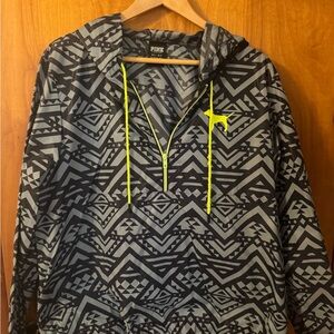 Victoria's Secret PINK Gray Geometric Jacket